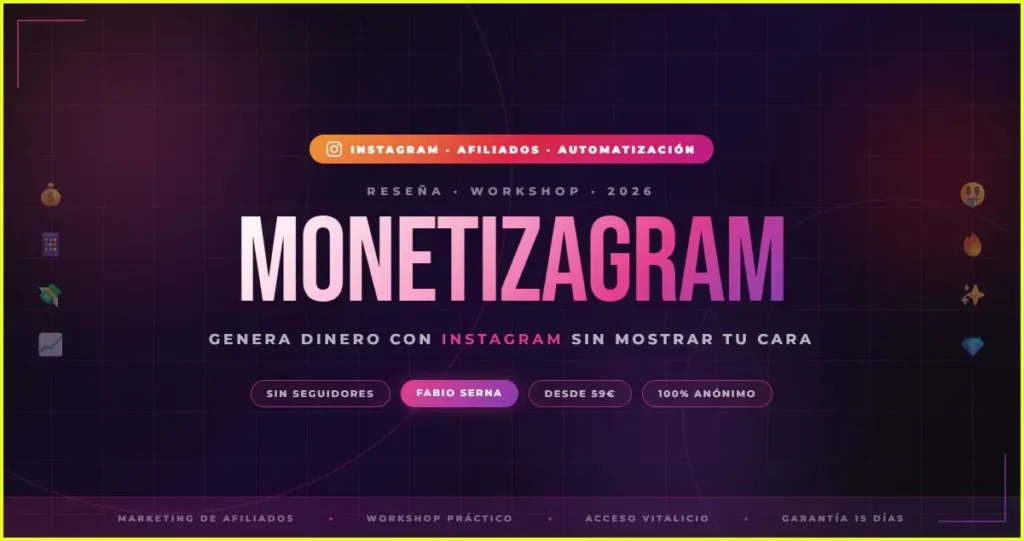 monetizagram curso monetizacion instagram ganar dinero