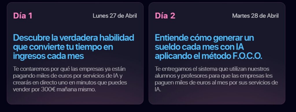 evento gratuito revolutia Ia pro