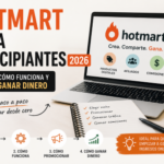 hotmart para principiantes 2026 que es como funciona ganar diner