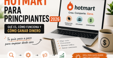 hotmart para principiantes 2026 que es como funciona ganar diner