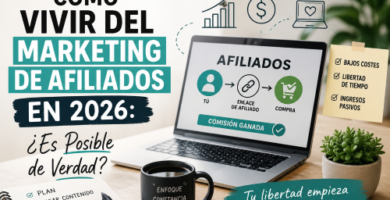 como vivir del marketing de afiliados 2026 es posible
